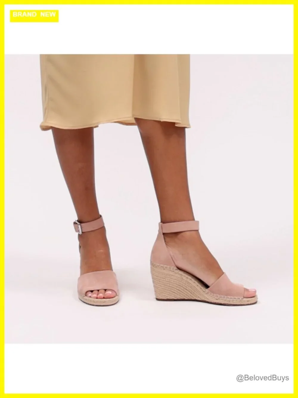 Espadrille Wedge Sandals with Braided Jute and Buckle Closure